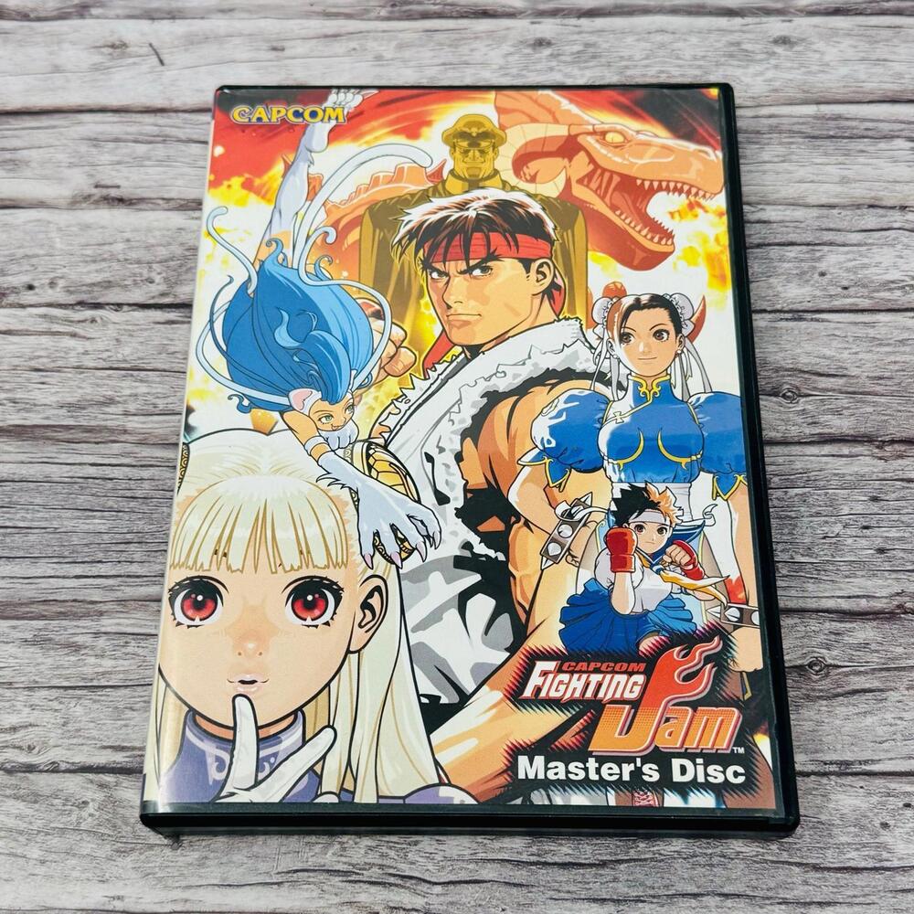 Capcom Fighting Jam Master's Disc DVD Japan Import US Seller